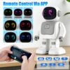 a9ddbb40-426f-497a-a780-c7a55ca40a72.jpg AI Dancing Robot Toy Smart Interactive Learning & Entertainment Robot For Kids With Bluetooth Music Programmable Moves Voice Assistant