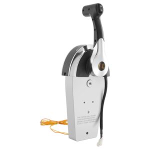 ad4ca6f9-74e5-4b68-8efa-22cdaf56d925.jpg Boat Throttle Control, 8M0059686 Top-Mounted Outboard Remote Control Box For Mercury PT 2-Stroke, Marine Throttle Control Gear Box With Power Trim Switch