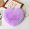 b28553fc-4ddb-47da-80b1-b9661164de9f.jpg Love Bags For Women Plush Chain Shoulder Bags Valentine's Day Party Bag