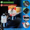 Car Cup Holder Tray 360° Rotating Car Bottle Holder Expander Adapter