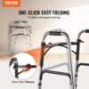 b74e0a84-036d-44c5-86b3-960b92d20d70.jpg Folding Walker Aluminum Mobility Walker Aid With Adjustable Height 350LBS