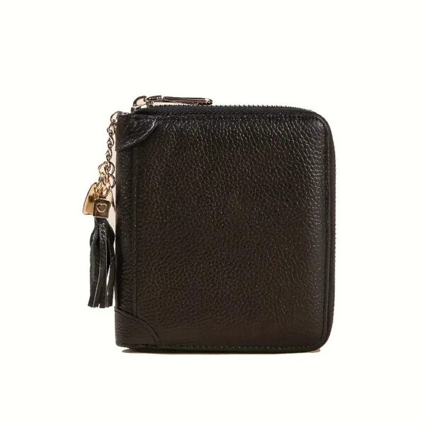 Mini Credit Card Holder For Women RFID Blocking Multifunctional Zipper Coin Purse Large Capacity Card Holder Credit Card Holders Credit Card Case