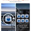 Car Air Freshener 6-Pack New Car Scent Vent Clip 4ml Each Vent Air Fresheners
