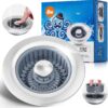 bb6f0170-ffd9-48ae-82a5-b6265e2565cd.jpg Sink Drain Strainer Sink Stopper Kitchen Drain, 3 In 1 Kitchen Sink Drain Strainer With Anti Clogging Basket Kitchen Gadgets Clearance Sink Accessories, Fit US Standard 3-1 2'' Sink Hole, Silver