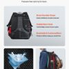 Welding Backpack, 25.2L Welder Backpack For Tools And Helmet, 1680D High-Density Polyester Extreme Gear Pack With Helmet Bag, Multi-Purpose Gear Storage Bag For Welding, Outdoor Camping, Hiking