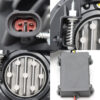 Pair LED Fog Lights Compatible With 2000-2015 Freightliner CenturyColumbia