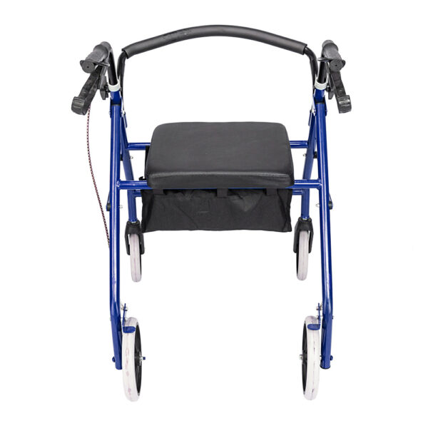 Iron Pipe Nylon Cloth Basket 286lbs, Blue And Black Color For Driving Assistance