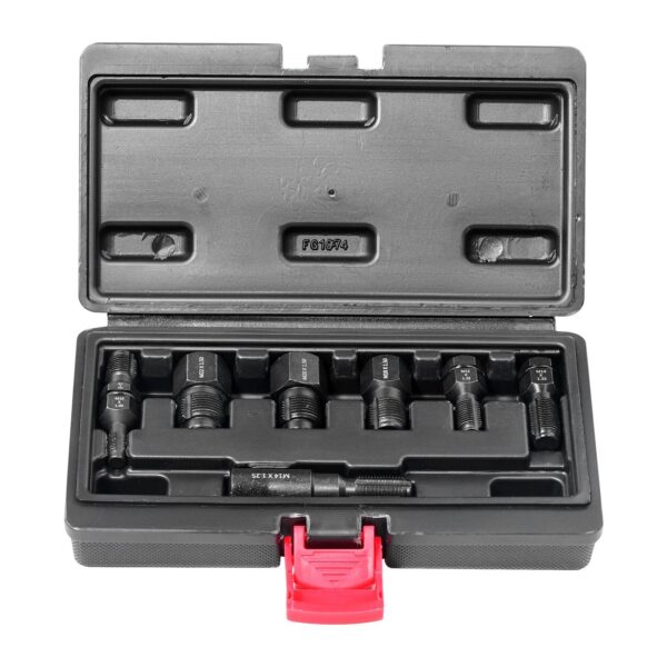 7PCS Thread Chaser Set Metric Thread Restorer Tool Automotive Rethreading