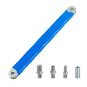 c5f238b0-9e24-47b2-8ed8-590f9aaf86fd.jpg Extension Socket Wrench Set - Offset Impact Tool, Equipped With A Multi-functional Adapter - Durable Maintenance Tool For Automotive Repair