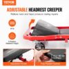 44 In Mechanic Garage Creeper 300 Lbs Capacity Automotive Rolling Creeper