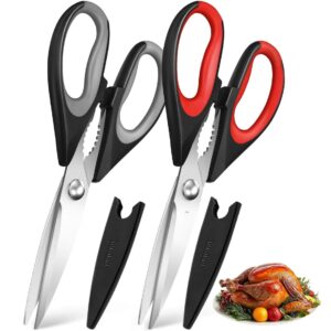 c82c9f6d-5817-45c4-9f65-6d8cf35bc637.jpg Kitchen Scissors Shears All Purpose Heavy Duty Protective Sheath