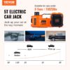 VEVOR Electric Car Jack, 5 Ton 11023 LBS Hydraulic Car Jack, Portable Car Jack Lifting With Built-in Inflatable Pump And LED Light, Car Jack For SUV MPV Sedan Truck Change Tires Garage Repair