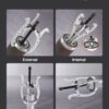 cafd7dc4-a455-45a8-a9da-d30d980398b4.jpg Gear Puller Set, 3 In/4 In/6 In/8 In 3 Jaw Bearing Puller With Reversible Jaws, 2 Jaw/3 Jaw Pulley Puller Tool, 4 PCS Heavy Duty Bearing Puller Tool Kit For Pulley Gear Bearing Flywheel Removal