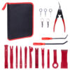 cd5f9da1-0414-44d2-b4fb-1f1df465f17b.jpg 19pcs Auto Trim Removal Kits,Car Panel Removal Tool Car Interior Trim Kit Auto Clip Pliers Fastener Remover Pry Tool Set For Automotive Radio Stereo Dash