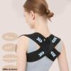 d09414b1-2063-4520-b7fe-59c6c262e34e.jpeg Fitness Heavy Shoulder Straps, Adjustable Fitness Posture Corrector Training Straps, Back Straightener Posture Corrector For Men Weight Training, Press Lifts, Chest Straight, Bench Presses