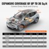 d0d09576-1f20-4855-b972-c9db02f85903.jpg Car Sound Deadening Mat, 200 Mil 36 Sqft Automotive Sound Deadener, High Density Foam Sound Deadener Material & Heat Barrier, Double Layer Waterproof Structure Acoustic Insulation Mat
