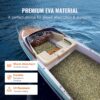 d421db83-ed21-4cf8-b3a1-34f54fa0d094.jpg Boat Flooring, EVA Foam Boat Decking 94.5" X 23.6", Non-Slip Self-Adhesive Flooring, 31.1sq.ft 2 Rolls Of Marine Carpet For Boats, Yacht, Pontoon, Kayak Decking