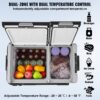 d513414c-6217-485a-accf-4774aaa5be32.jpg Portable Car Refrigerator Freezer Compressor 58 L Dual Zone For Home Car