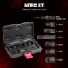 7PCS Thread Chaser Set Metric Thread Restorer Tool Automotive Rethreading