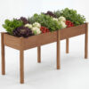 d7e65fa0-b818-4da4-b55d-87ec62c08978.jpg A Legged Elevated Flower Pot, An Outdoor Planting Box With Padding, Used For Growing Herbs, Flowers And Vegetables