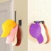 Stainless Steel Hat Organizer, Wall Mounted Hat Rack, Space Saving Hat Holder For Caps, Hats, Bedrooms, Closets & Entryways