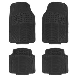 d9ce39e3-d3e2-454c-a034-c8142ba3a683.jpg 4Pcs Automotive Floor Mats Front And Rear PVC Rubber Floor Mats Heavy Duty Drive Vehicle Car Mats With Trimmable Design Fit Most Cars SUVs Trucks