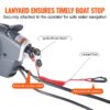 Boat Throttle Control, 5006180 Side-Mounted Outboard Remote Control Box For Evinrude Johnson, Marine Throttle Control Box With Power Trim Switch And Lanyard