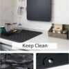 Dish Drying Mats For Kitchen Counter-Silicone Dish Drying Mat-Kitchen Dish Drying Pad Heat Resistant Mat-Kitchen Gadgets Kitchen Accessories Kitchen Small Appliances