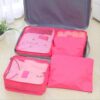 9Pcs Per Set Clothes Storage Bags Water-Resistant Travel Luggage Organizer Clothing Packing Cubes For Blouse Hosiery Stocking Underwear