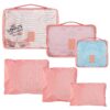 9Pcs Per Set Clothes Storage Bags Water-Resistant Travel Luggage Organizer Clothing Packing Cubes For Blouse Hosiery Stocking Underwear