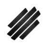 e024093e-c64c-40e0-9be9-51522c20ac09.jpg Carbon Car Door Sills Protector, Car Door Threshold Protection, Automotive Door Entry Guard 4 Pcs Universal Rubber Scratch Resistant Exterior Accessories
