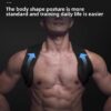 e40b8050-54b7-4c6f-9281-d2771a7b9437.jpeg Fitness Heavy Shoulder Straps, Adjustable Fitness Posture Corrector Training Straps, Back Straightener Posture Corrector For Men Weight Training, Press Lifts, Chest Straight, Bench Presses