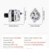 e428c63e-5d78-42bb-8b84-ceaac6bce667.jpg Car Alternator 11440, Fit For Dodge Journey SE Value 2.4L 2020, SXT 2.4L 2012-2018, Crossroad 2016-2020, L4 2009-2020, Automotive Replacement Alternator 12987, 2035080, 4801490AA, 2138864, 90004