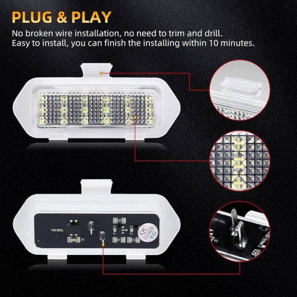 e46be1d7-523a-4159-b015-921b6f58be2c.jpg LED Side Mirror Puddle Lights For 03-06 Escalade Silverado Suburban Tahoe Sierra