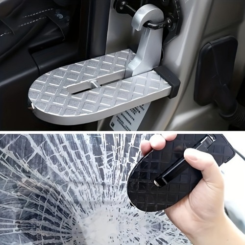 e9e04cd7-fd6f-4c5e-ba08-d66a057a4b8b.jpg New Foldable Car Roof Rack Step Car Door Step Multifunction Universal Latch Hook Foot Pedal Aluminium Alloy Safety RV Car Accessories