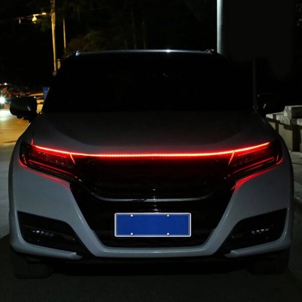 ebb21eb4-db26-461c-88a6-f77a13b0c527.jpg 180cm 12V Car Waterproof Front Hood LED Daytime Running Decorative Flexible Light Strip For Car, Truck, SUV