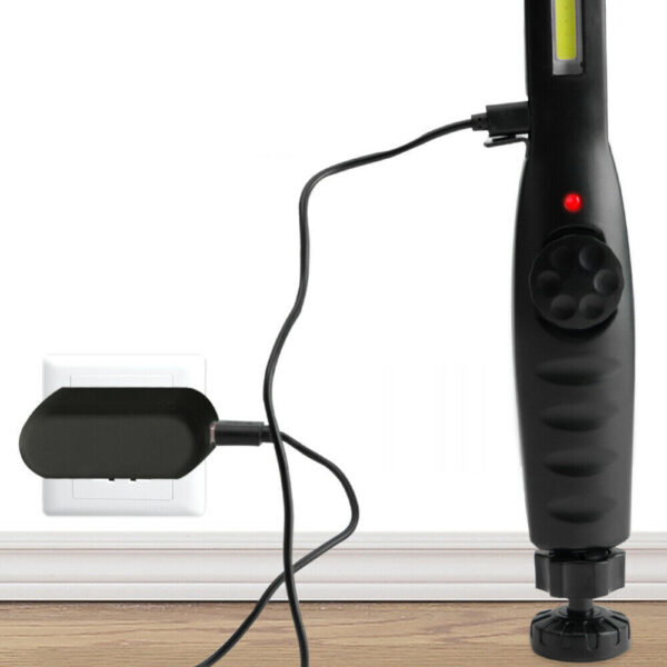 LED USB Rechargeable Work Light Magnetic Flashlight Flexible Cordless Torch Automotive Inspection Light