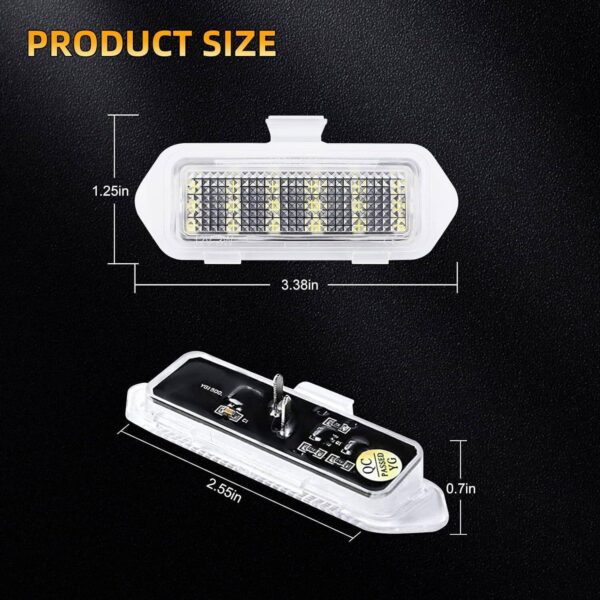 ee181657-01a2-4e3f-98d3-3c218b5112ac.jpg LED Side Mirror Puddle Lights For 03-06 Escalade Silverado Suburban Tahoe Sierra