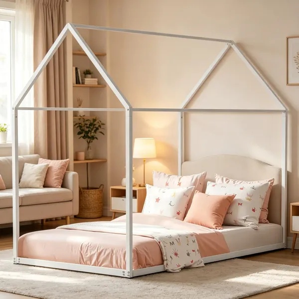 Canopy Bed Frame Only Bed Frame