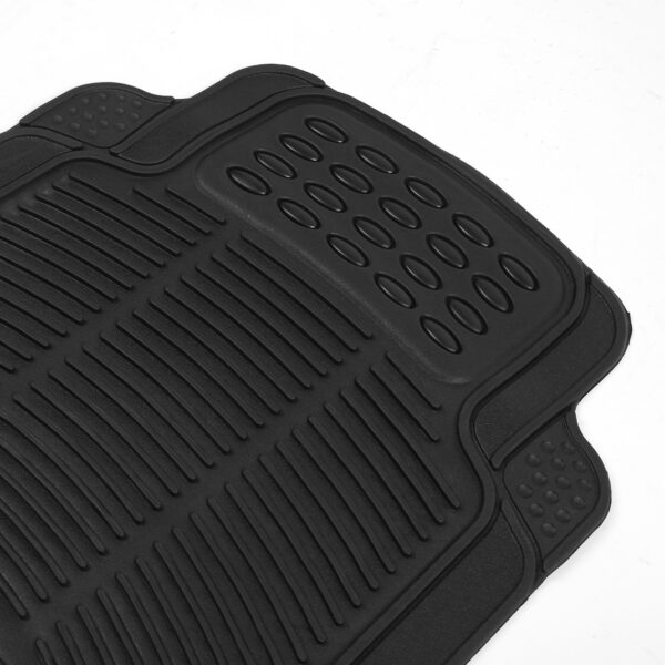 f0b9a08a-0aa3-4c17-ab0d-984bdb37e2b3.jpg 1Set Automotive Floor Mats With Front And Rear PVC Rubber Floor Mats Heavy Duty Drive Vehicle Car Mats With Trimmable Design Fit Most Cars SUVs Trucks