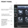Car Stereo Autoradio 7-inch Touch Screen Radio