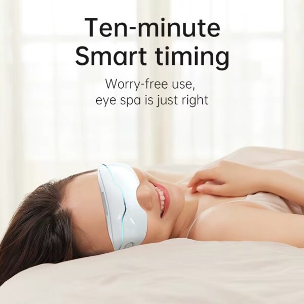 Intelligent Cooling Water Spraying Eye Spa Therapy Tool Eye Relaxation Electric Warming Steaming Compression Eye Massager