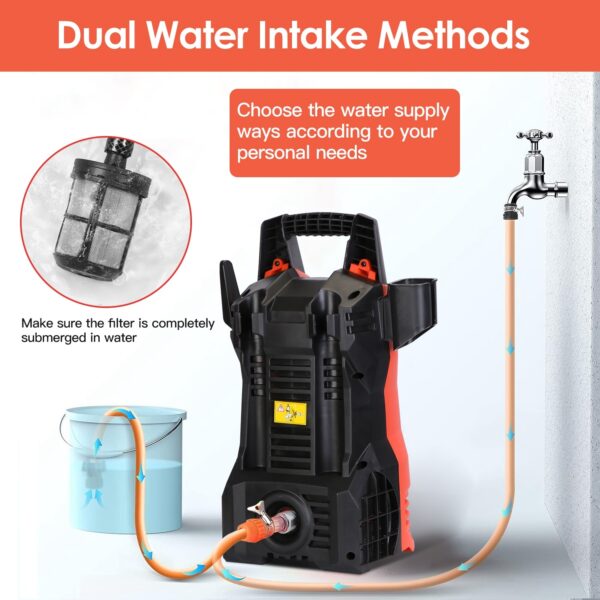 f723eba9-cd40-439e-a303-ac9d8ae45b47.jpg 1Pc Electric High Pressure Washer 1740PSI Powerful Car Washer Pressure Cleaner With Adjustable Spray Nozzle Soap Dispenser IPX5 Waterproof For Patio Garden Driveway