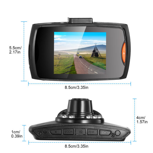 f78a516a-0f99-47a8-84e4-34928acfab56.jpg Full HD 1080P Car DVR Recorder, 90 Degree Wide Angle Dashcam, Night Vision With Infrared Lights, Seamless Loop Recording, Support Up To 32G MMC Card
