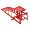 5 Ton Lifting Force Auto Car Truck Service Ramps Lifts, Garage Car Lift Hydraulic Ramps,Automotive Hydraulic Lift Repair Frame Lift 2 Pack  Red Color