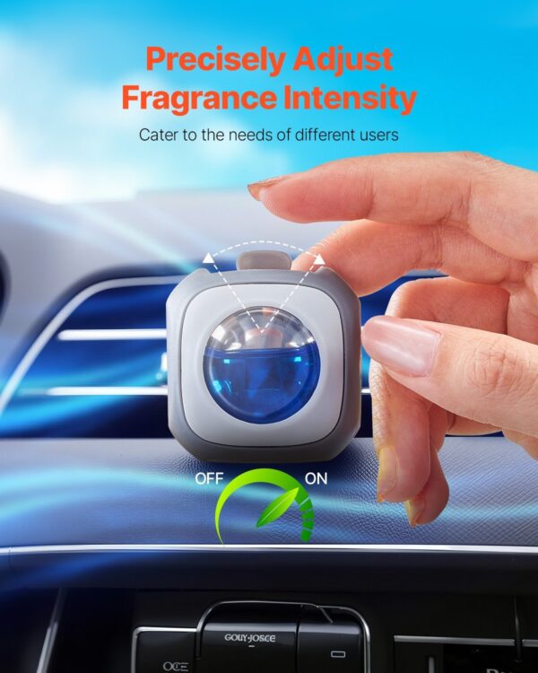 Car Air Freshener 6-Pack New Car Scent Vent Clip 4ml Each Vent Air Fresheners