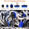 f8911356-721f-411b-942a-ad6464850795.jpg 26Pcs Car Detailing Brush Kit Exterior Interior Car Cleaning Set Drill Brush Set Car Buffing Sponge Pads Kit For Cleaning Automobile Interior Exterior Wheels Dashboard