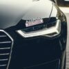 2pcs Emblem Car Decal, 3D Metal Letter Badge For Auto Front Hood, Trunk, Fender, Strong Adhesive Car Replacement Sticker, Universal Vehicle Exterior Decorations