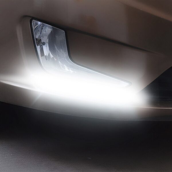 fba6192f-242c-4142-b889-377584b7034d.jpg 2Pcs LED Daytime Running Lights Car LED COB DRL Fog Lights IP45 Waterproof LED Strip Fog Day Driving Lamp Sticker For 12V Car Interior Exterior Use