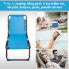 fc06f5ef-591b-471b-8dab-b6bc5e6a5065.jpg Foldable Chaise Lounge, 4-Position Reclining Back, Trifold Portable design and Breathable Mesh for Poolside,Camping, Hiking - Light Blue